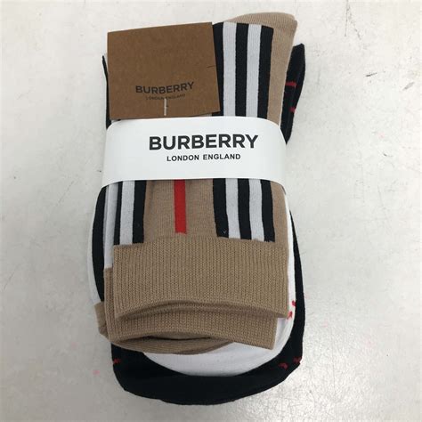 socks burberry|burberry socks 3 pack.